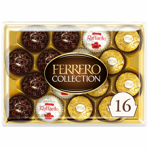 Ferrero Collection Premium Gourmet Assorted Hazelnut Milk Chocolate, Dark Chocolate and Coconut hero