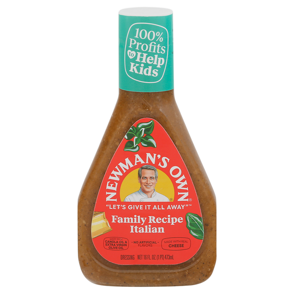 Salad Dressing & Toppings Newman's Own Dressing, Family Recipe, Italian hero