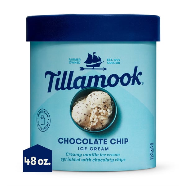 Ice Cream & Ice Tillamook Chocolate Chip Ice Cream hero