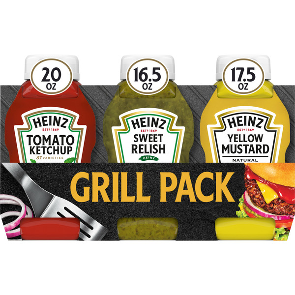 Condiments Heinz Picnic Pack Variety Pack hero