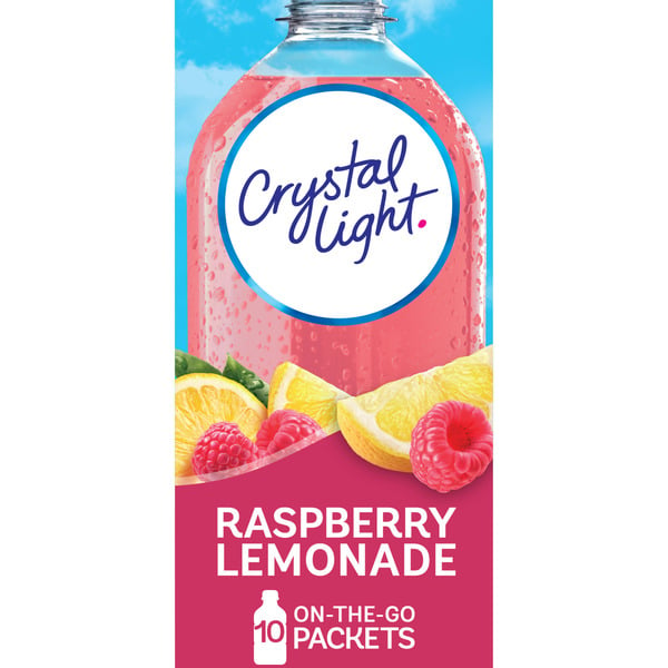 Drink Mixes Crystal Light Raspberry Lemonade Artificially Flavored Powdered Drink Mix hero