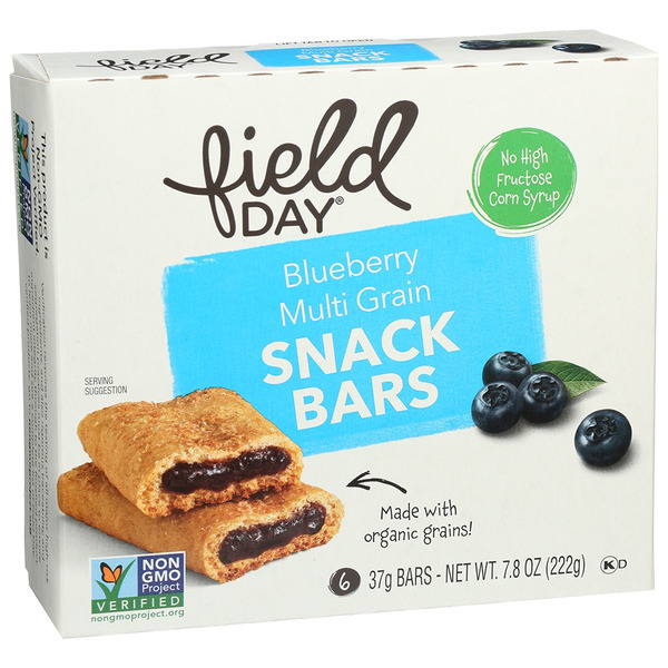 Breakfast Bars & Pastries FIELD DAY Cereal Bars, Blueberry, Fruit & Grain hero