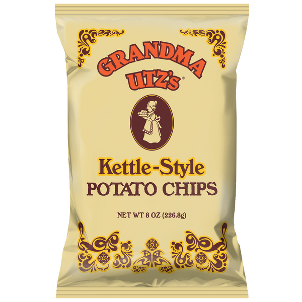 Chips & Pretzels Utz Handcooked Potato Chips hero