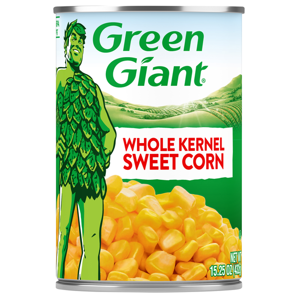 Canned/Jarred Vegetables Green Giant Sweet Corn, Whole Kernel hero