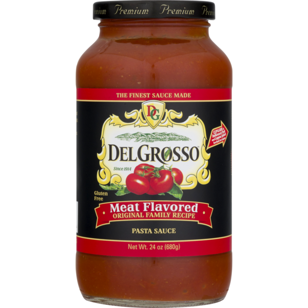 Pasta Sauce DelGrosso Pasta Sauce, Meat Flavored hero