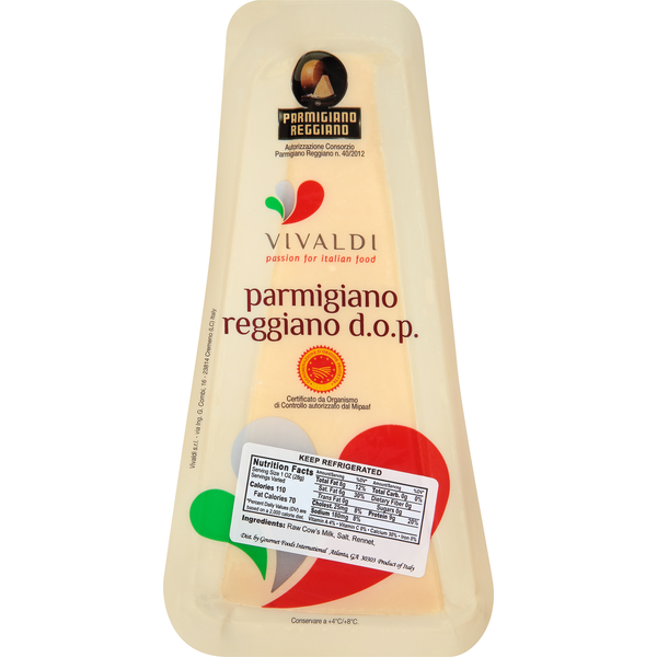 Specialty Cheeses Vivaldi Cheese, Parmigiano Reggiano DOP hero