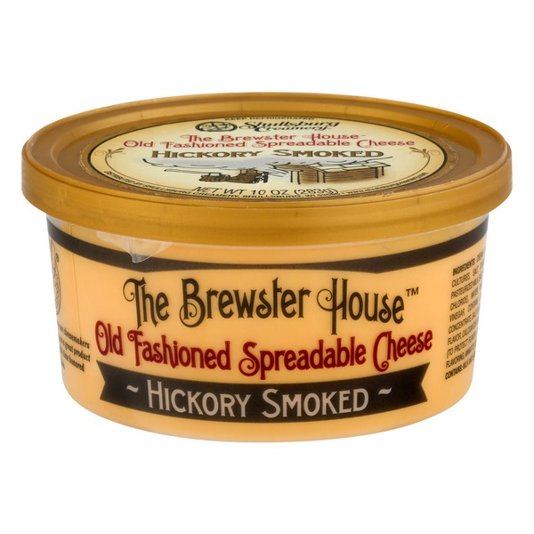 Spreads The Brewster House Old Fashioned Spreadable Cheese Hickory Smoked hero