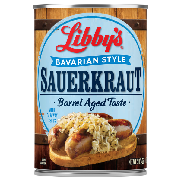 Canned & Jarred Vegetables Libby's Sauerkraut, Bavarian Style hero