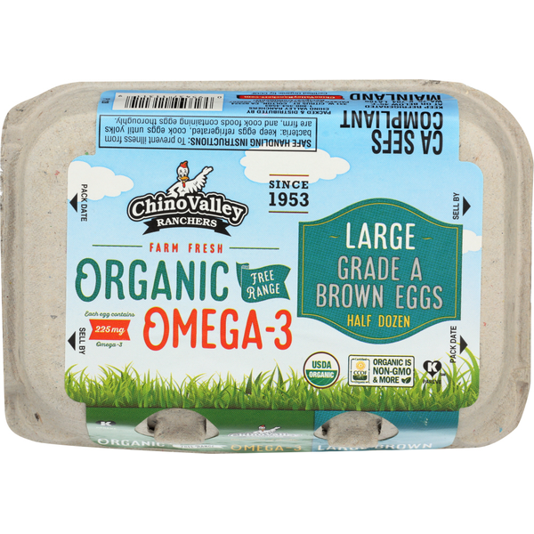 Eggs Chino Valley Ranchers Eggs Organic Omega-3 hero