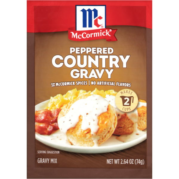 Marinades & Meat Preparation McCormick® Peppered Country Gravy Mix hero