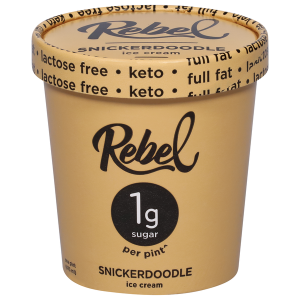 Ice Cream & Ice Rebel Ice Cream, Snickerdoodle hero