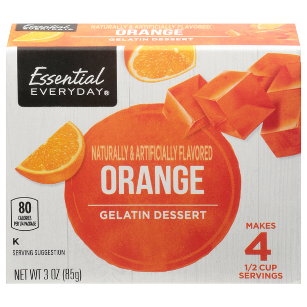 Doughs, Gelatins & Bake Mixes Essential Everyday Gelatin Dessert, Orange hero