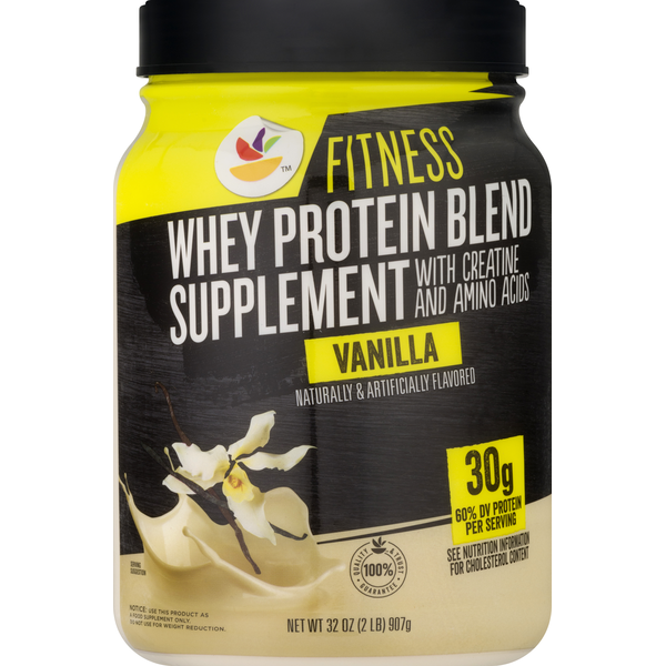 Protein & Meal Replacements Store Brand Whey Protein Blend Supplement, Fitness, Vanilla hero