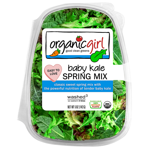 Prepared Meals Organic Girl Spring Mix, Baby Kale hero