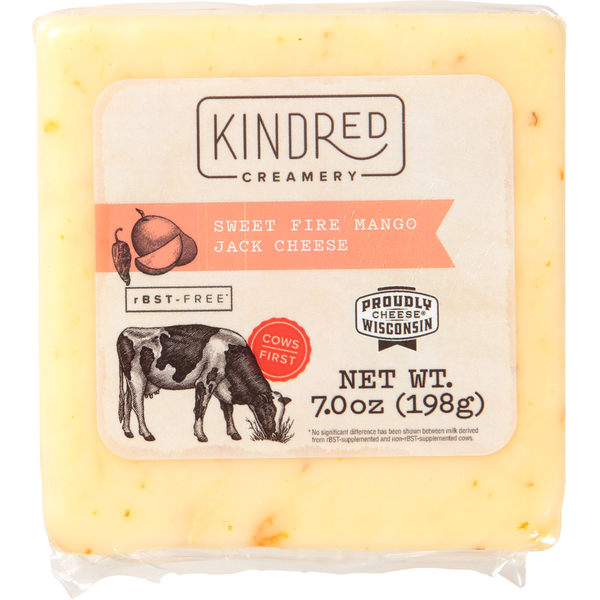 Specialty Cheeses Kindred Creamery Cheese, Sweet Fire Mango Jack hero