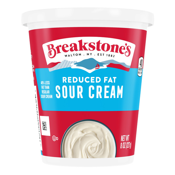 Other Creams & Cheeses Breakstone's Reduced Fat Sour Cream, oz Tub hero