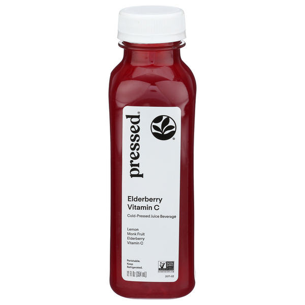 Refrigerated Pressed Elderberry Vitamin C Lemonade hero