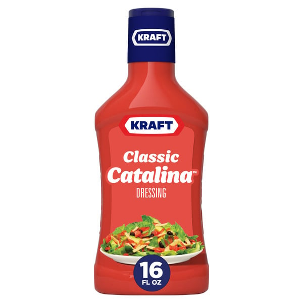 Salad Dressing & Toppings Kraft Classic Catalina Salad Dressing hero