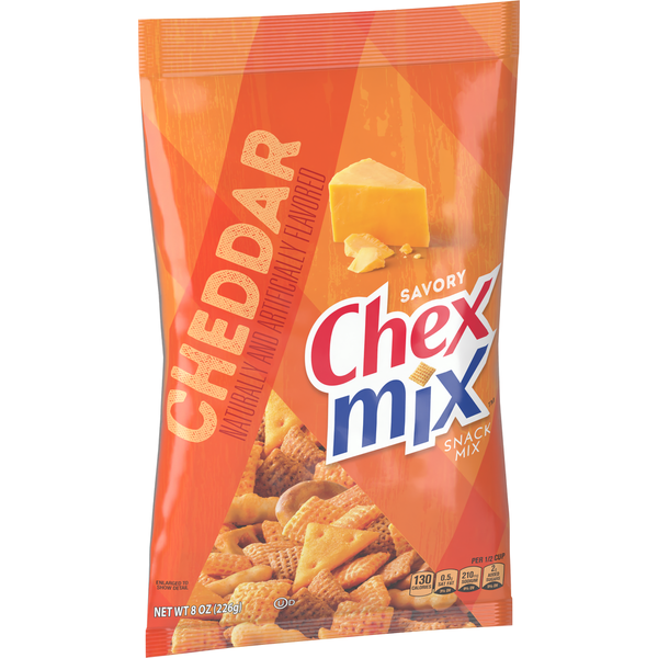 Chips & Pretzels Chex Mix Cheddar Savory Snack Mix hero