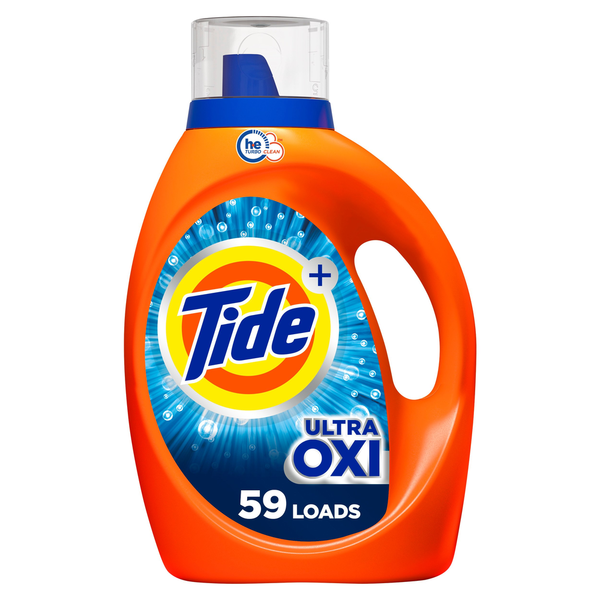 Laundry Tide Ultra Oxi Liquid Laundry Detergent hero