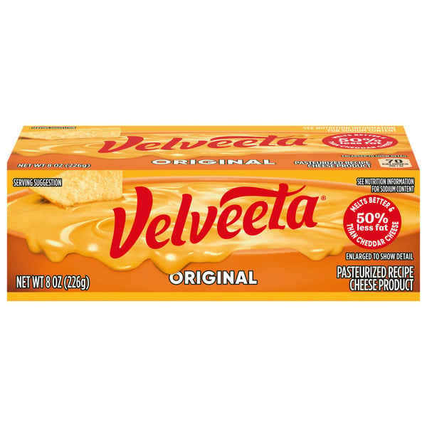 Packaged Cheese VELVEETA Original Cheese hero