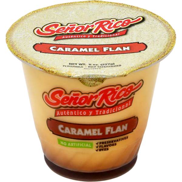 Refrigerated Pudding & Desserts Señor Rico Caramel Flan hero