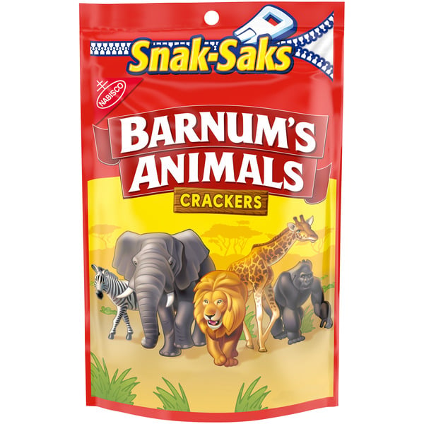 Cookies & Cakes Barnums Animal Crackers, Snak-Saks hero