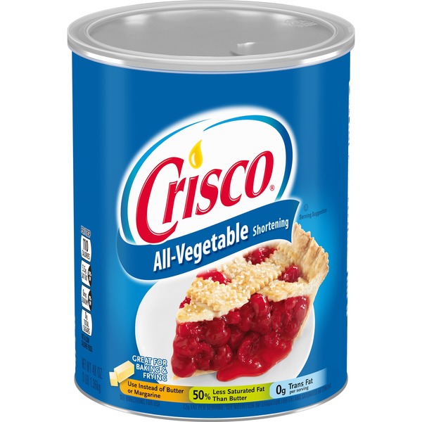 Baking Ingredients Crisco Shortening, All-Vegetable hero