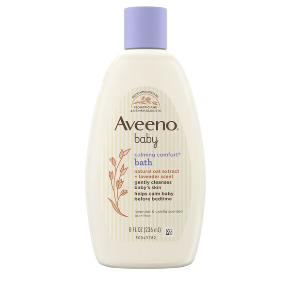 Baby Bath & Body Care Aveeno Calming Comfort Bath & Wash, Lavender & Vanilla hero