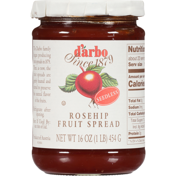 Spreads Darbo Fruit Spread, Rosehip, Seedless hero