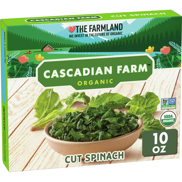 Frozen Produce Cascadian Farm Organic Frozen Cut Spinach hero