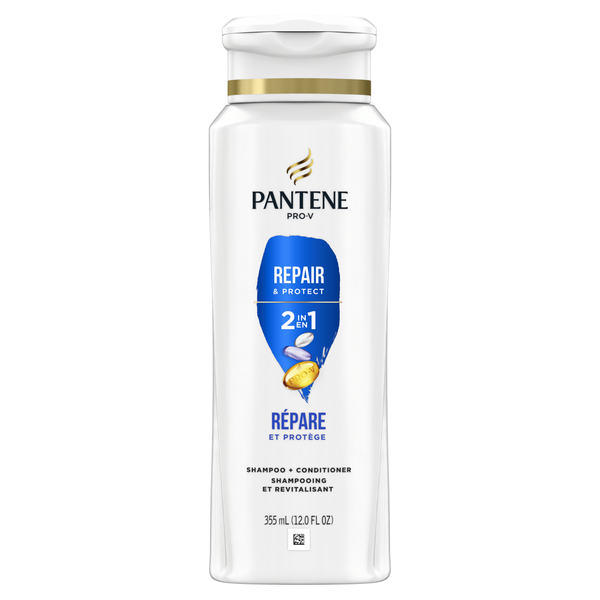 Pantene PRO-V Repair & Protect 2in1 Shampoo + Conditioner hero