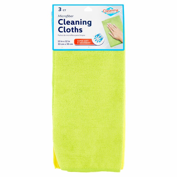 More Household Cleaning Solutions Microfiber Cleaning Cloths hero