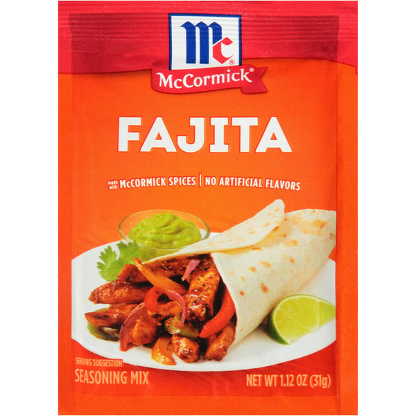 Spices & Seasoning McCormick® Fajita Seasoning Mix hero