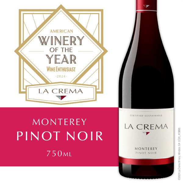 Red La Crema Pinot Noir Monterey Red Wine hero