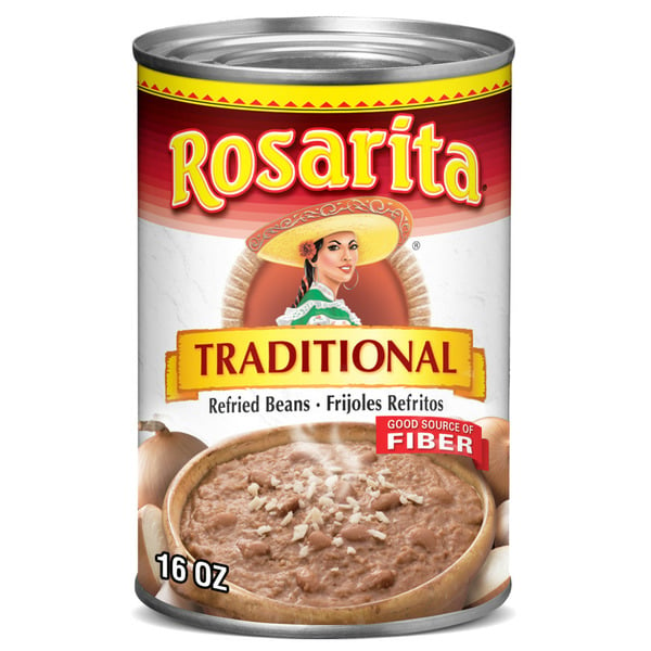 Canned Meals & Beans Rosarita Traditional Refried Beans hero