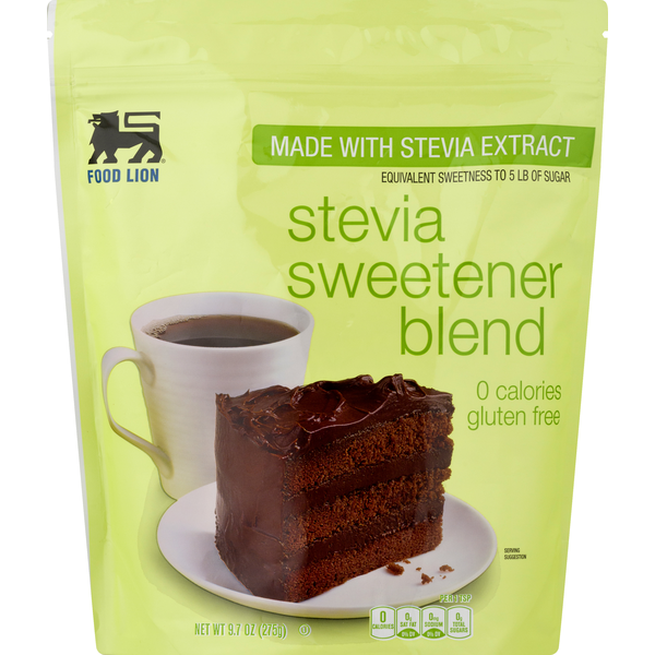 Sugars & Sugar Substitutes Food Lion Sweetener Blend, Stevia hero