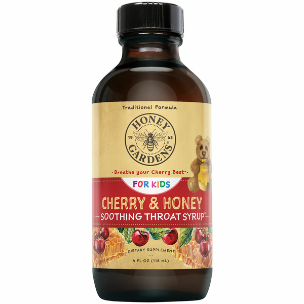 Honey Gardens Kids Cherry Syrup hero