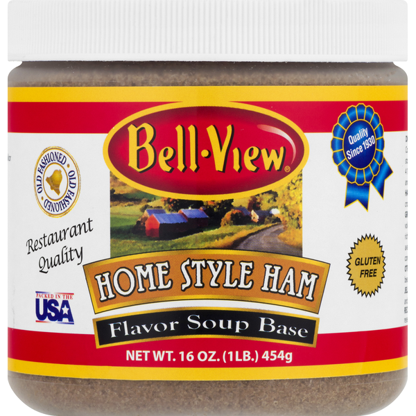 Prepared Soups & Salads Bell-View Flavor Soup Base, Home Style Ham hero