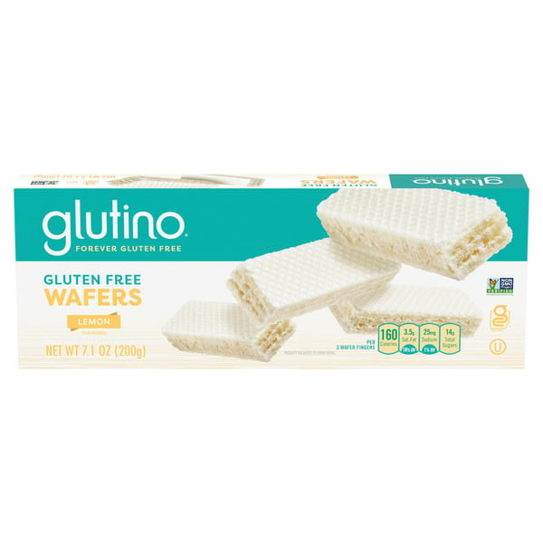 Cookies & Cakes Glutino Gluten Free Lemon Flavored Wafers hero