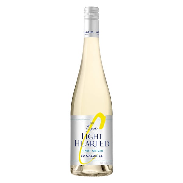 Cupcake LightHearted Pinot Grigio White Wine hero