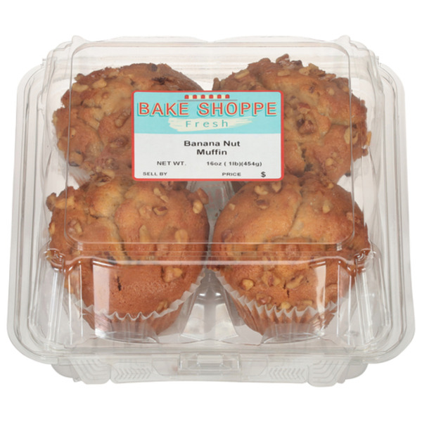 Bakery Desserts Bake Shoppe Muffin, Banana Nut hero