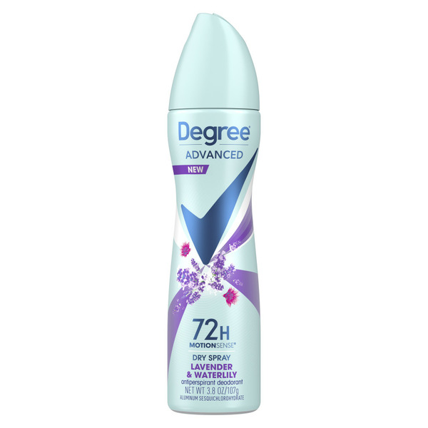 Deodorants Degree Anti-Perspirant Aerosol Lavender & Waterlily hero