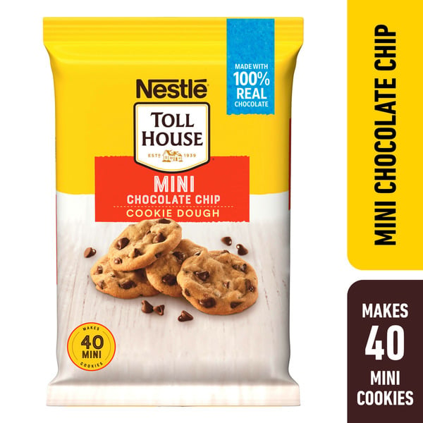 Doughs, Gelatins & Bake Mixes Toll House Mini Chocolate Chip Cookie Dough hero