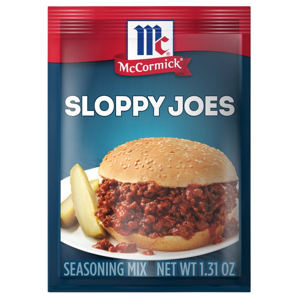 Marinades & Meat Preparation McCormick® Sloppy Joes Seasoning Mix hero