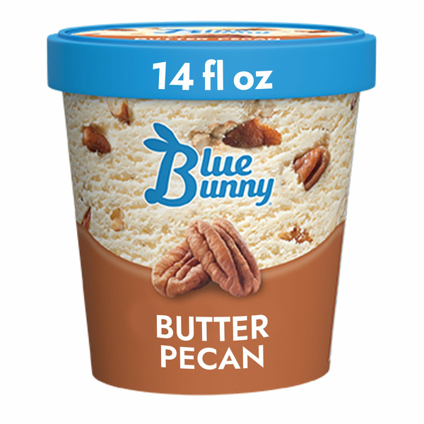 Ice Cream & Ice Blue Bunny Butter Pecan Frozen Dessert hero