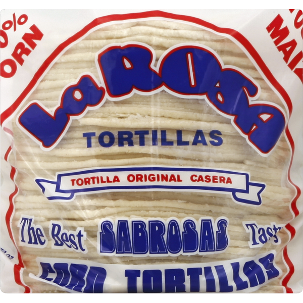 Corn Tortillas La Rosa Tortillas, Corn, Original hero