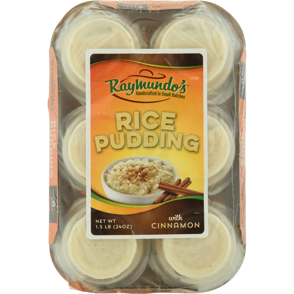 Refrigerated Pudding & Desserts Raymundo's Rice Pudding, with Cinnamon, 6 Pack hero