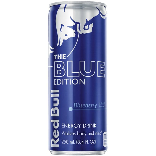 Energy & Sports Drinks Red Bull Blue Edition Blueberry Energy Drink hero