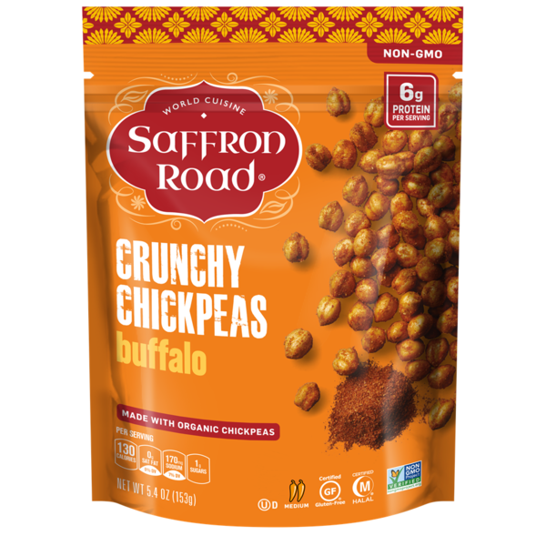 Nuts, Seeds & Dried Fruit Saffron Road Buffalo Gluten-Free Crunchy Chickpeas hero